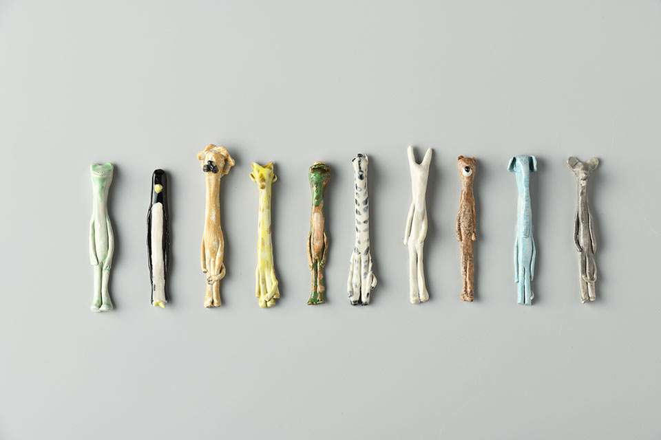 作品「動物カトラリー」の写真