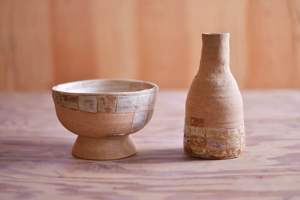 作品「四角模様 square pattern」の写真