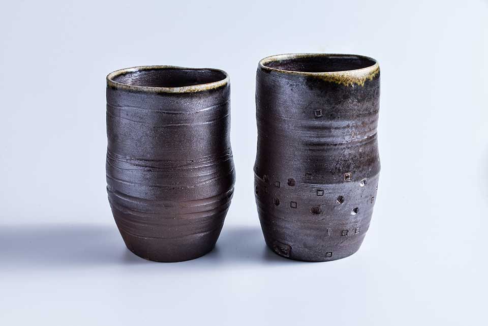 作品「薪で焼いたタンブラー wood fired tumbler」の写真